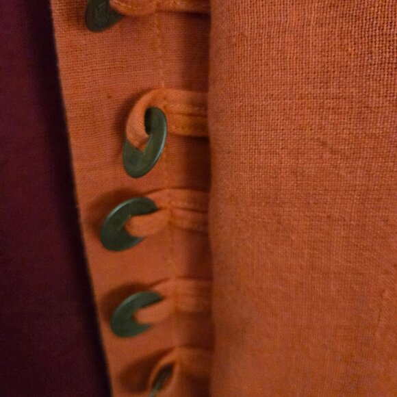 Stunning Vintage Unique Floral Butterfly Embroidered 80s Jacket Size L - Picture 6 of 9